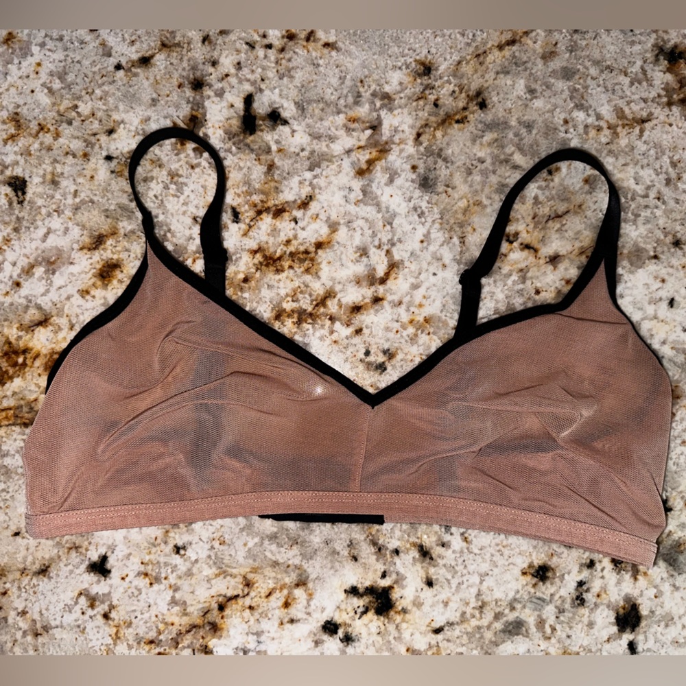 Negative Mesh Bra
